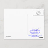 Moon Lake Briefkaart (Achterkant)