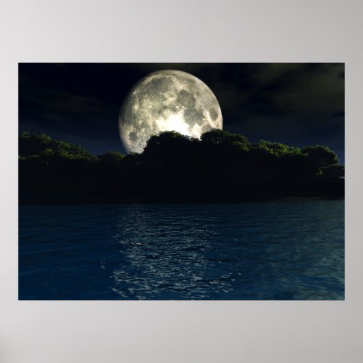 Moon Lake Poster (Voorkant)