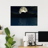 Moon Lake Poster (Thuiskantoor)