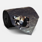 Moon Lander en Earth Stropdas (Opgerold)