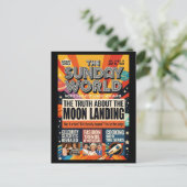 Moon Landing, 1969, Briefkaart (Staand voorkant)