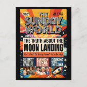 Moon Landing, 1969, Briefkaart (Voorkant)