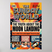 Moon Landing, 1969, Poster (Voorkant)