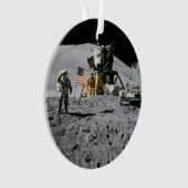 Moon Landing Apollo 15 Lunar Module Nasa 1971 Ornament (voorkant)