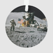 Moon Landing Apollo 15 Lunar Module Nasa 1971 Ornament (achterkant)