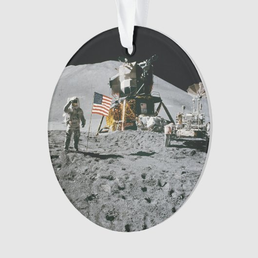 Moon Landing Apollo 15 Lunar Module Nasa 1971 Ornament (voorkant)