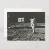 Moon Landing Briefkaart (Voorkant / Achterkant)