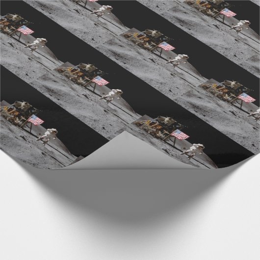 Moon Landing Cadeaupapier (Hoek)