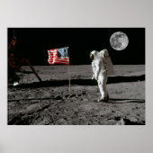 Moon Landing or is it? Poster (Voorkant)