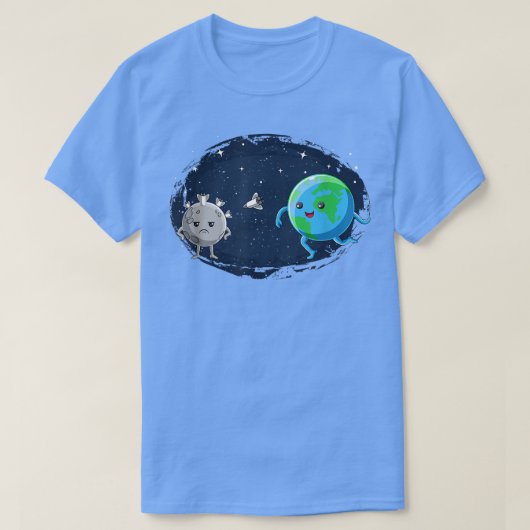 Moon Landing Space Exploration Spaceship Astronaut T-shirt (Design voorkant)
