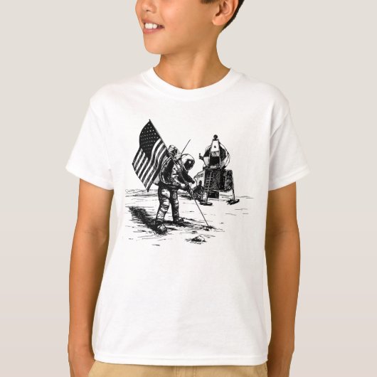 Moon Landing T-shirt (Voorkant)