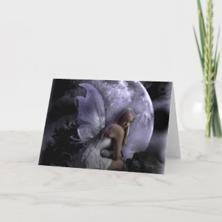 Moon Light Fairy Kaart