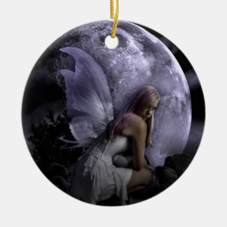 Moon Light Fairy Keramisch Ornament