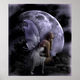 Moon Light Fairy Poster