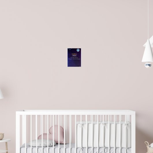 Moon Light Moment – Mystieke 8x10 Poster Print (Kinderkamer 2)