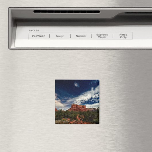 Moon Light over Sedona, Arizona Magneet (Insitu (Vaatwasser))