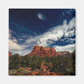 Moon Light over Sedona, Arizona Magneet (Voorkant)