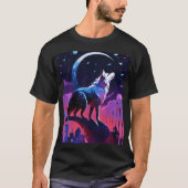 Moon light star fox t shirt (Voorkant)