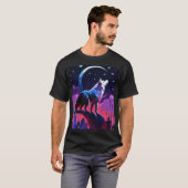 Moon light star fox t shirt (Voorkant volledig)
