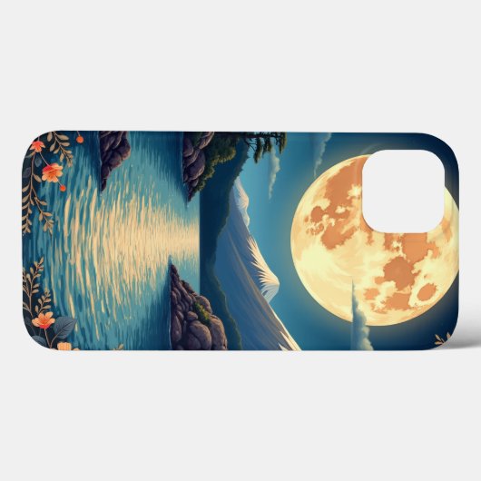 Moon Light-telefoonhoesje Case-Mate iPhone Case (Achterkant (horizontaal))