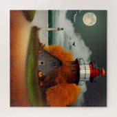Moon LightHouse Legpuzzel (Horizontaal)