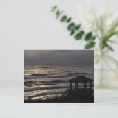 Moon Lit Waves OBX Briefkaart (Staand voorkant)