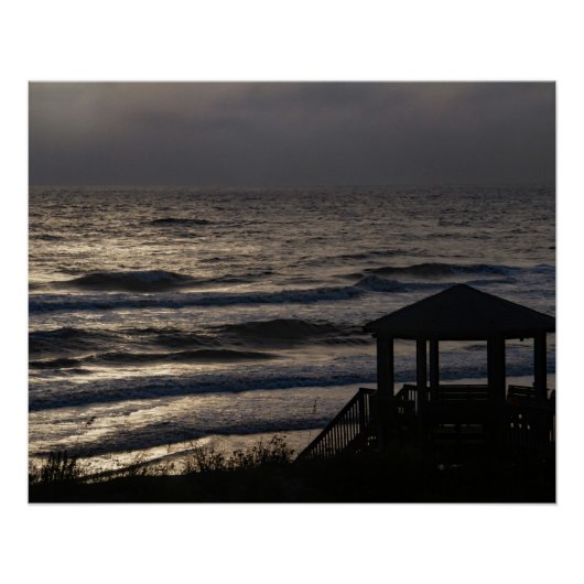 Moon Lit Waves OBX Perfect Poster (Voorkant)