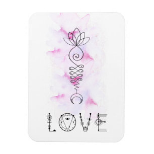 *~* Moon Lotus Path naar Nirvana Magneet