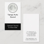 Moon Luna Tango Visitekaartje (Voorkant / Achterkant)