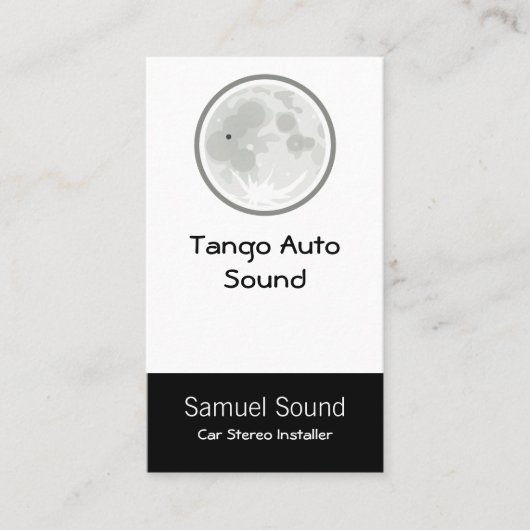 Moon Luna Tango Visitekaartje (Voorkant)