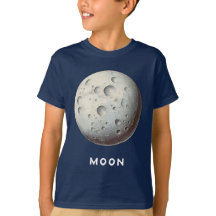 Moon / Lune - Classic Planet T-shirt T-shirt
