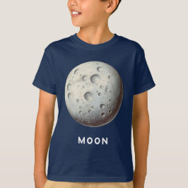 Moon / Lune - Classic Planet T-shirt T-shirt