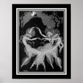 "Moon Madness" Art Deco Print ca. 1922 (Voorkant)