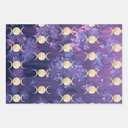 Moon Magic Abstract Wrapping Paper (Voorkant 3)