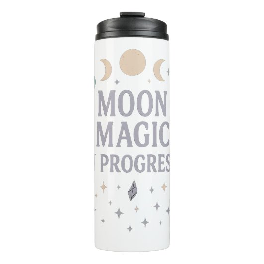 Moon Magic in Progress - Celestial Vibes Thermosbeker (Voorkant)