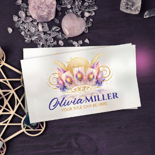 Moon Magic - Oracle Kaarten, Ball en Crystals Visitekaartje