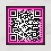 Moon Magic van Brittni Vierkante Visitekaartje (Achterkant)