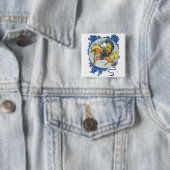 Moon Magic Vierkante Button 5,1 Cm (In situ)