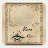 MOON MAGICK ETIKET (Voorkant)