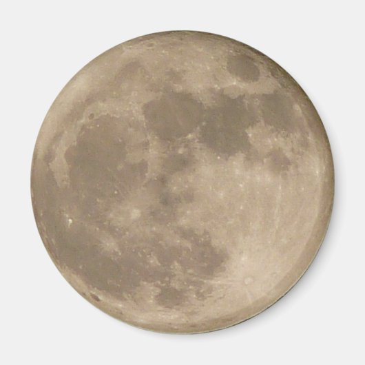 Moon Magnet Full Moon Fridge Magnets Giften (Voorkant)