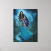 Moon Maiden Canvas Afdruk (Voorkant)