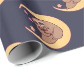 Moon Mama Sloth en Babies Cadeaupapier (Rol Hoek)