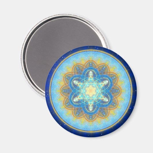 Moon Mandala Magnet (Voorkant / Achterkant)