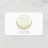 Moon Mandala - Visitekaartje (Voorkant)