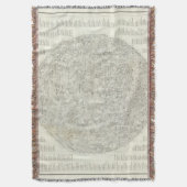 Moon Map Deken (Voorkant Verticaal)