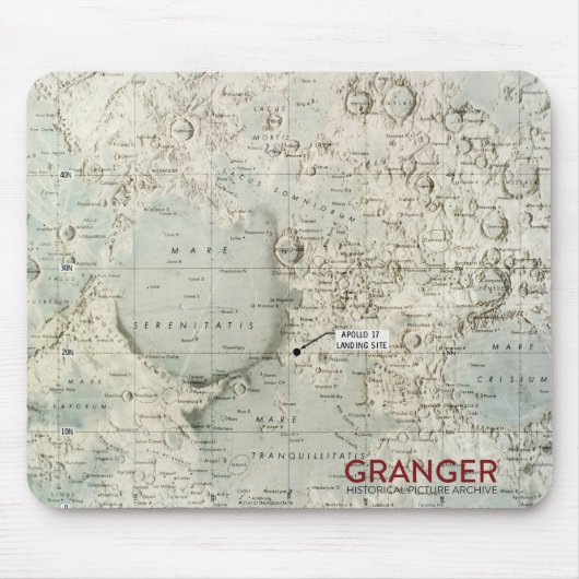 Moon Map Muismat (Voorkant)
