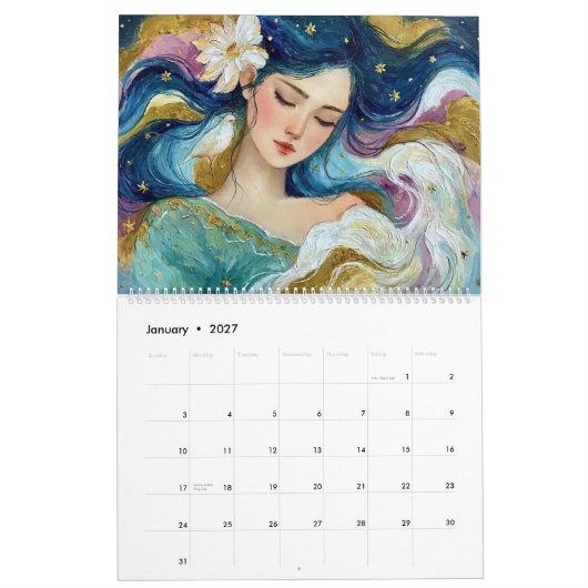 Moon Meadows: Editie 3 Kalender (Jan 2027)