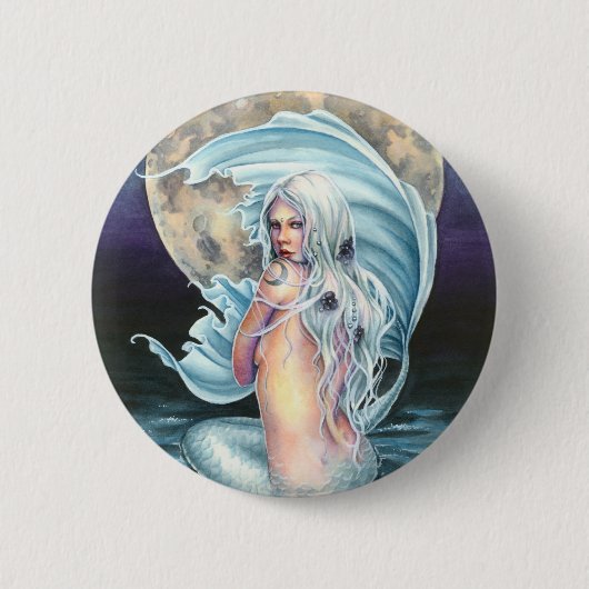 Moon Mermaid Button (Voorkant)