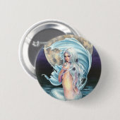 Moon Mermaid Button (Voorkant /achterkant)