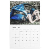 Moon Mermaid Calendar Kalender (Feb 2027)
